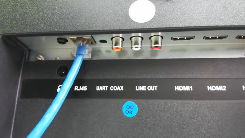 Connect via Ethernet Cable